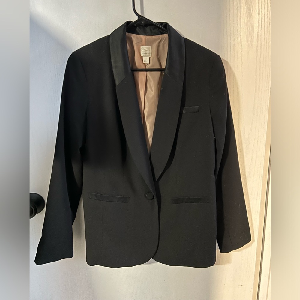 Black Blazer with Beautiful Details